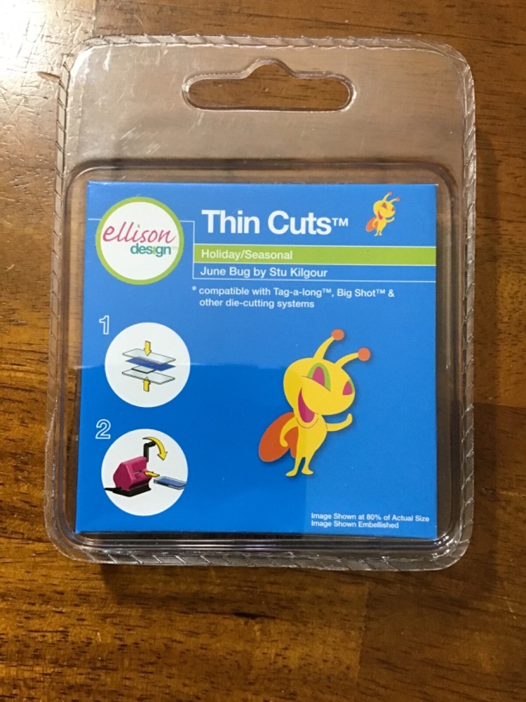 June Bug 22111…. THIN CUTS Ellison Sizzix Compatible