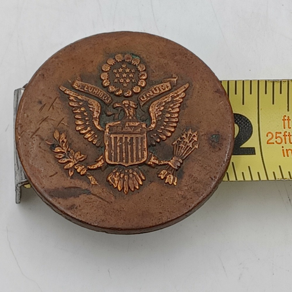 Vintage Original WWII US Army Belt or Bag Buckle. Pre-owned