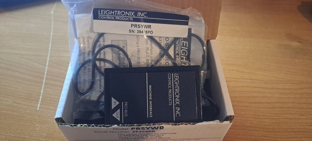 leightronix Control Products PRSYWR