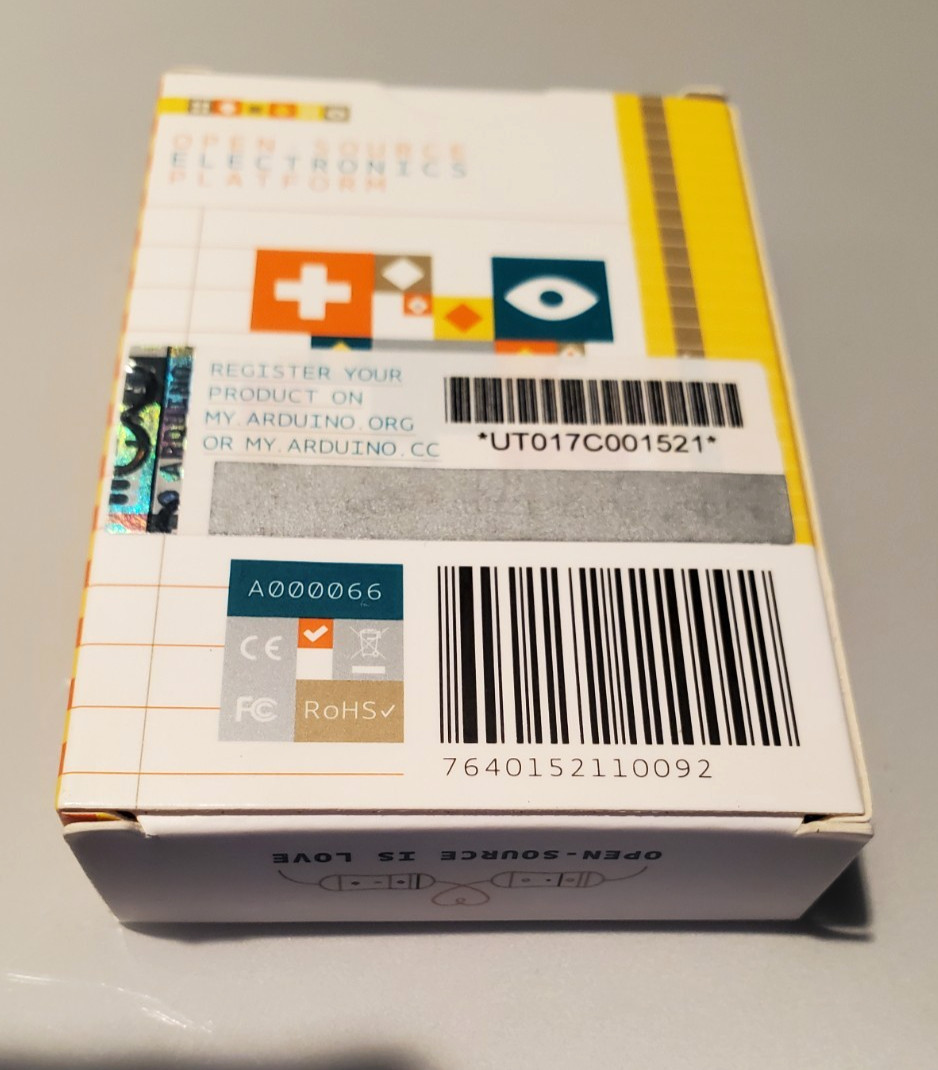 Authentic Arduino Uno - Free delivery