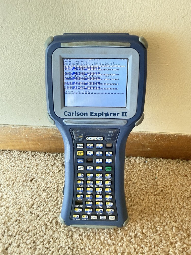 Carlson Explorer II data collector