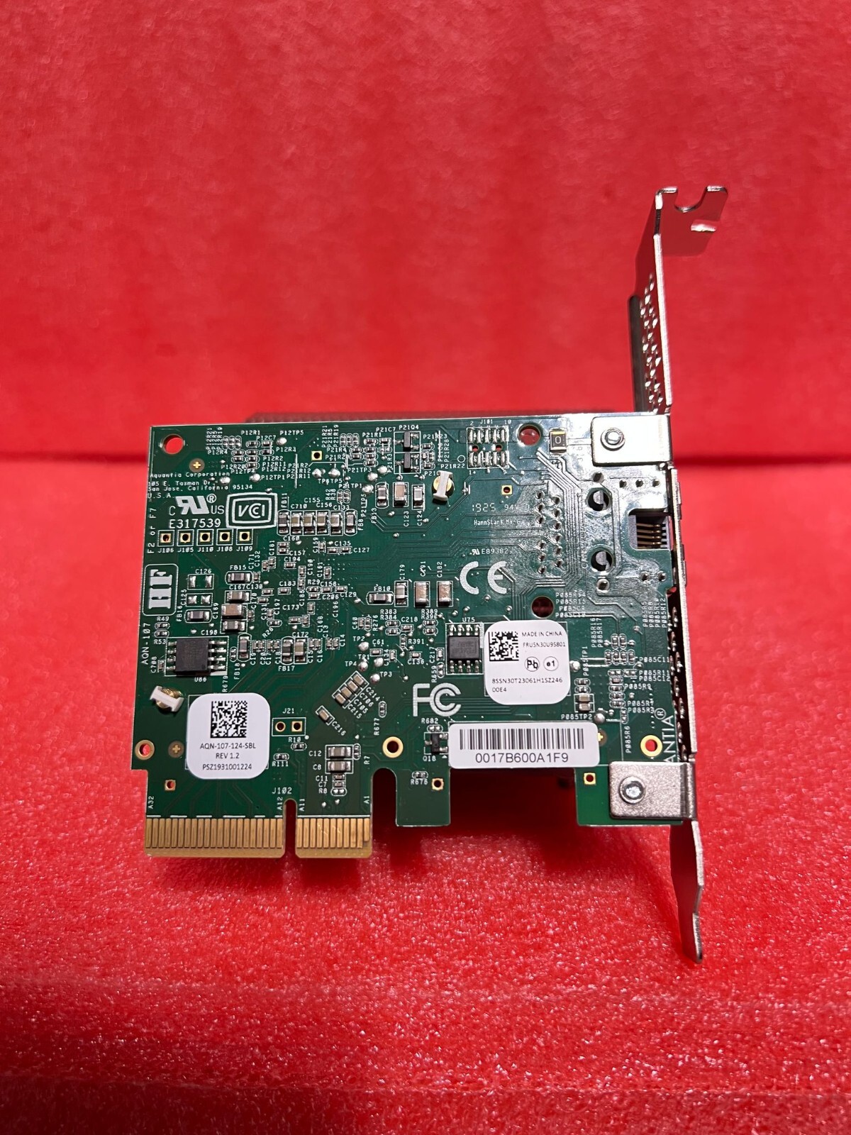 Marvell AQC107s 10Gb Network Card PCIe Copper PCIe 3.0 4X Gigabit 1G 2.5G 5G 10G