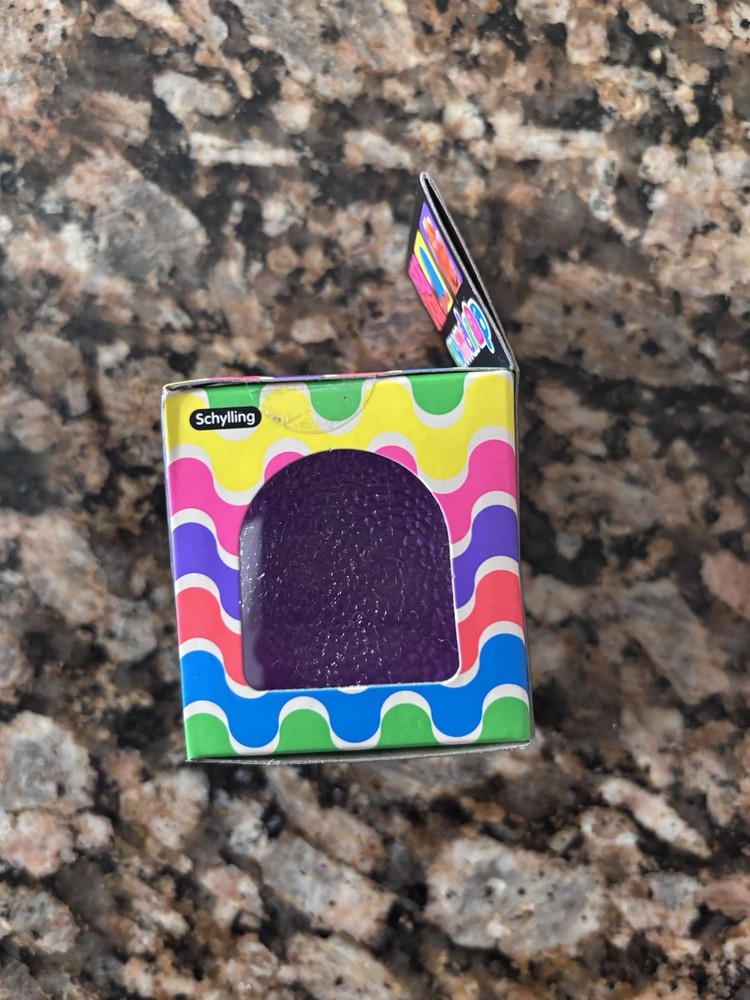 NeeDoh Gumdrop Super Solid Squish Needoh Gum Drop Purple RARE