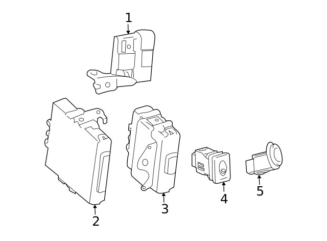 Genuine GM Sensor 19185041