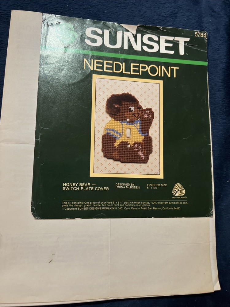 Vintage Needlepoint Stitching Magazine Booklets Patterns Clark’s Needlecraft