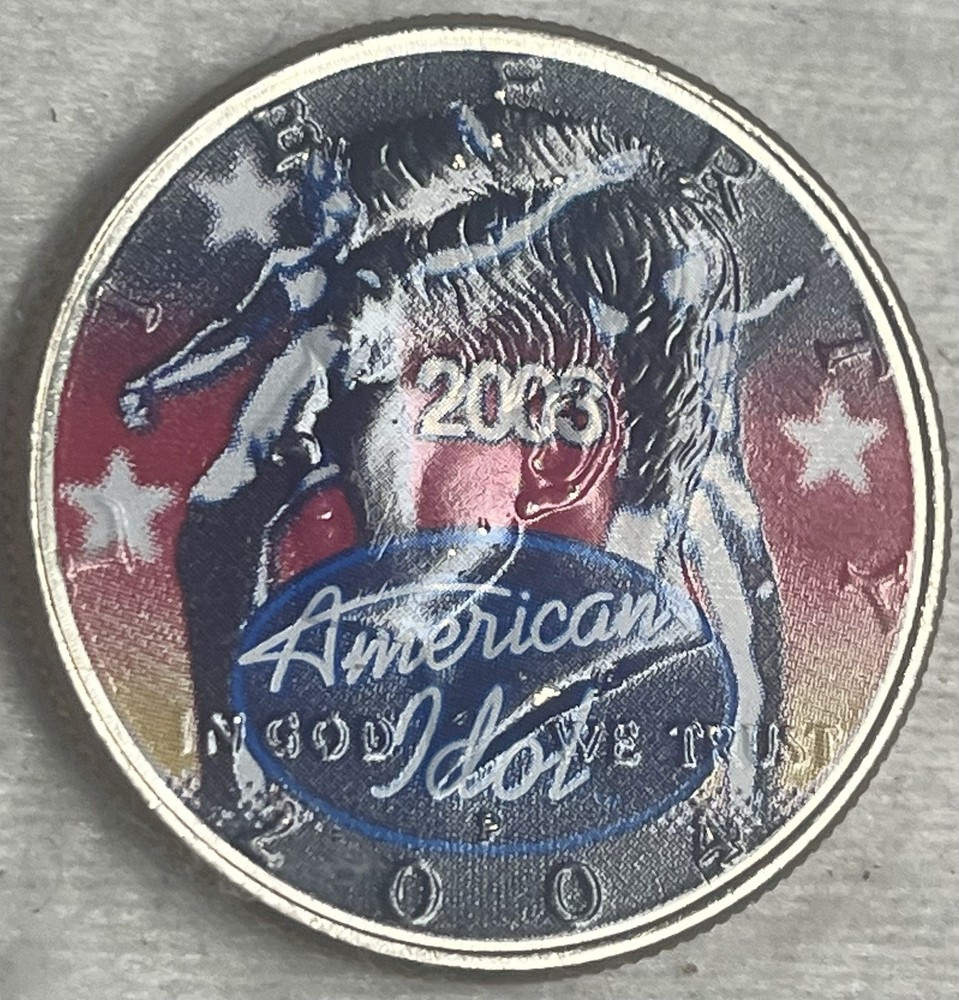 2003 American Idol Half Dollar Box 2