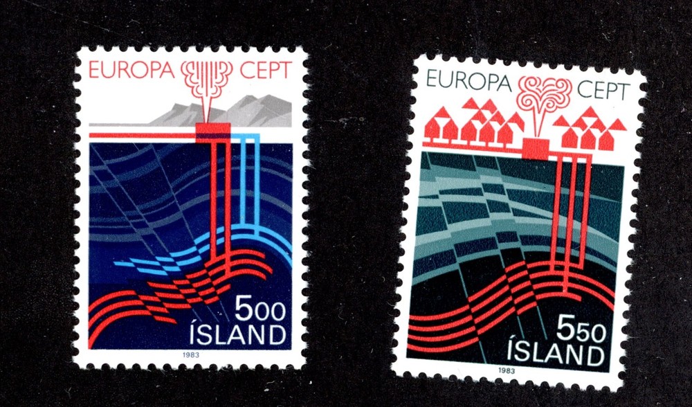 ICELAND--Complete Set Scott #573-#574