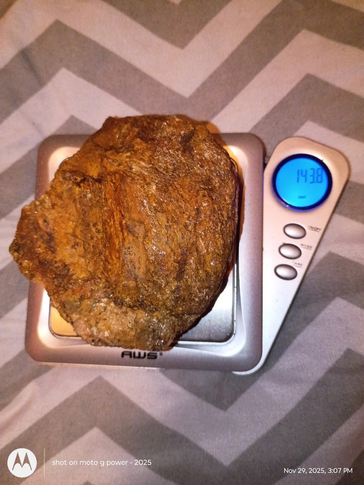 High Grade Gold Silver Ore 143.8 Grams