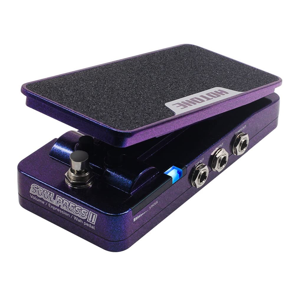 "4in1 Wah Volume Expression Guitar Effects Pedal with Switchable Options"