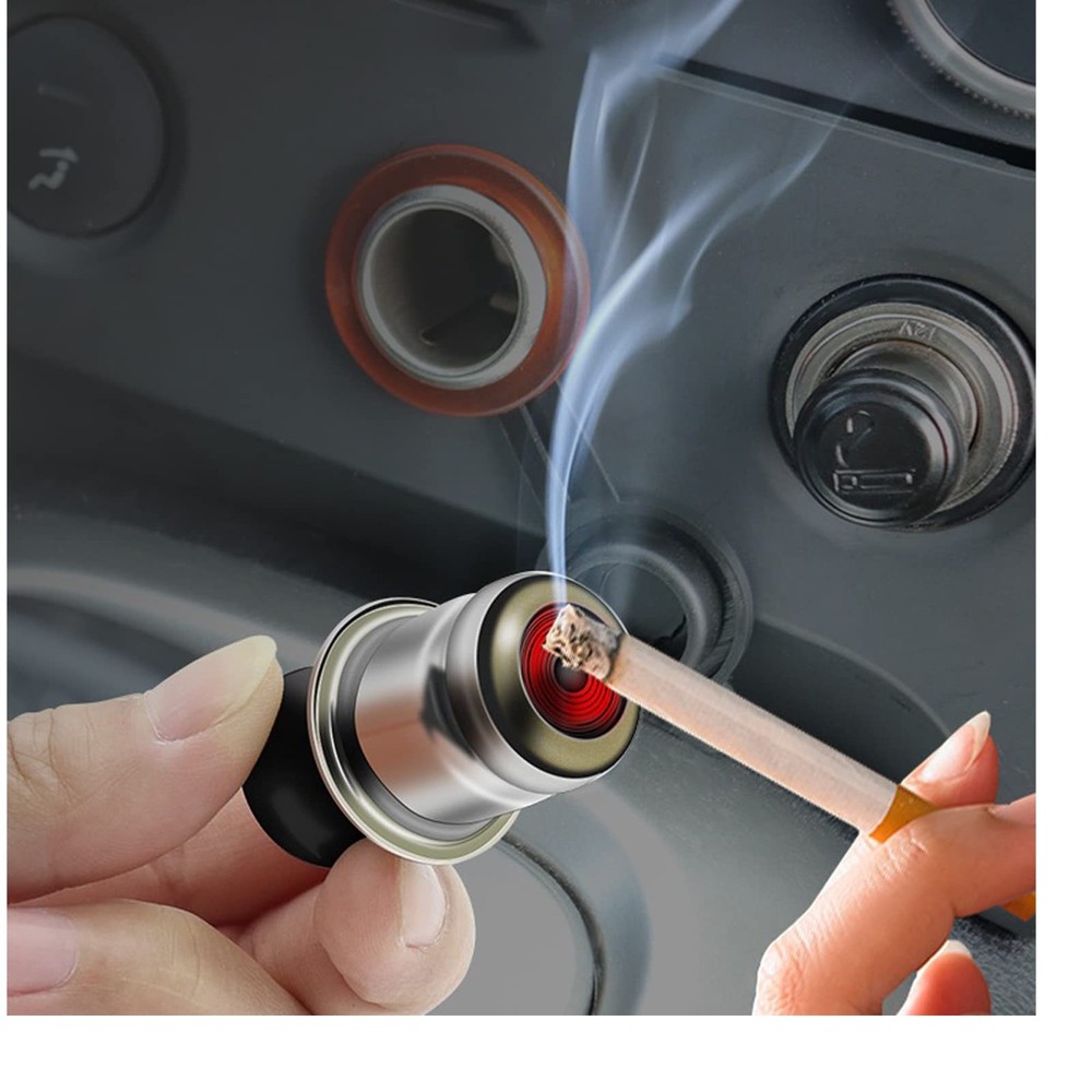 Olivia & Oliver DC 12V Car Cigarette Lighter Socket Assembly with Eject 1pcs