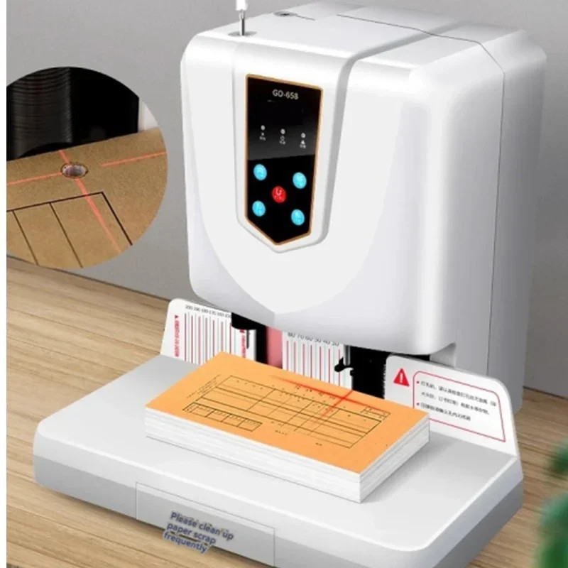 GD658 Fully Automatic Binding Machine Hot Melt Glue Binding Machine Small