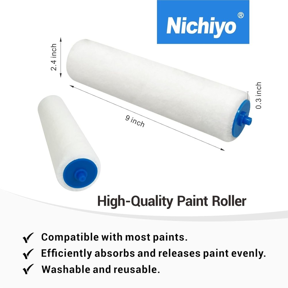 10 Inch Ceiling Paint Roller with Shield Roller and Shield with Adjustable