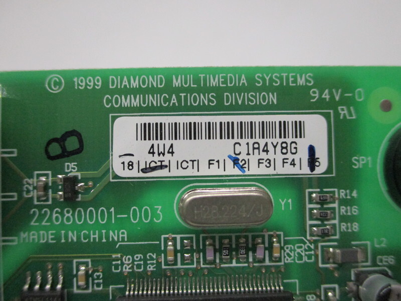 DIAMOND MULTIMEDIA SYSTEMS 22680001-003 UNMP