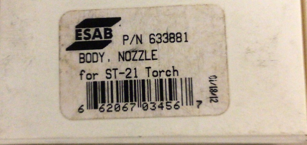 ESAB Nozzle Body 633881