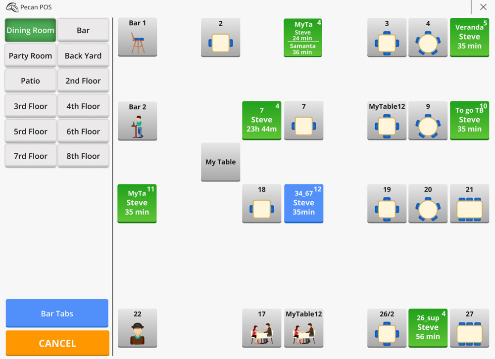 Pecan POS Complete Bundle for Restaurant Perpetual License