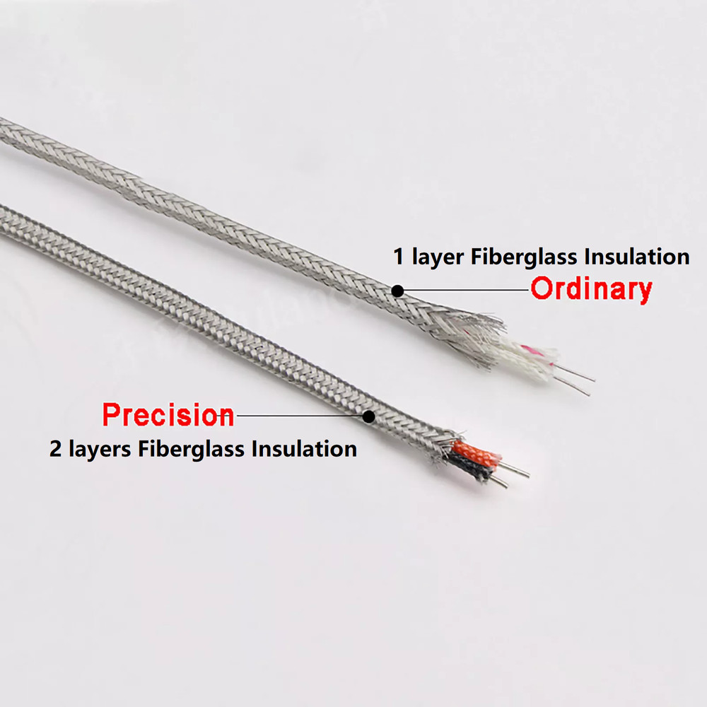 Type K thermocouple Compensating cable Wire Sensor Temp Extension Cable Shielded