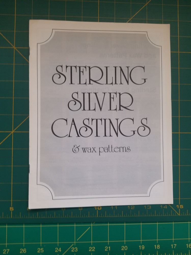 Sterling Silver Castings & wax patterns