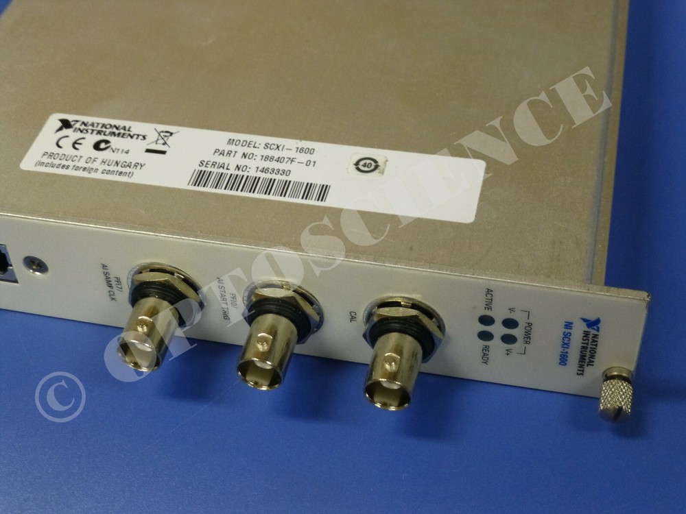 National Instruments NI SCXI-1600 USB Data Acquisition and Control Module
