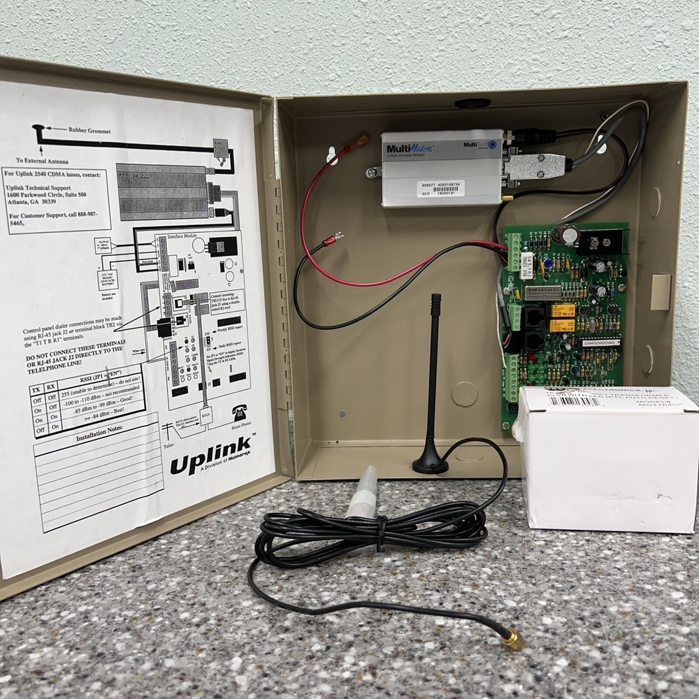 Uplink 2540 Cellular Alarm Communicator CDMA Wireless