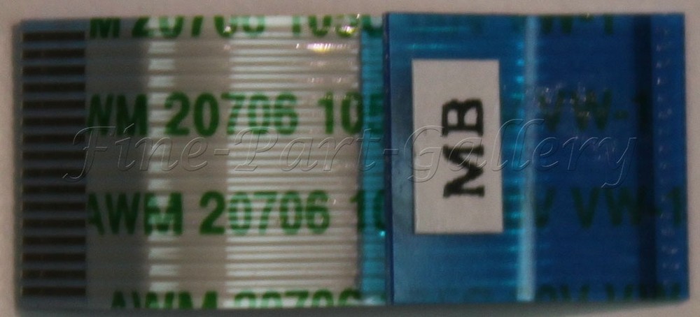 OEM VERIZON ELLIPSIS QMV7B 7in TABLET REPLACEMENT FLAT FLEX RIBBON CABLE