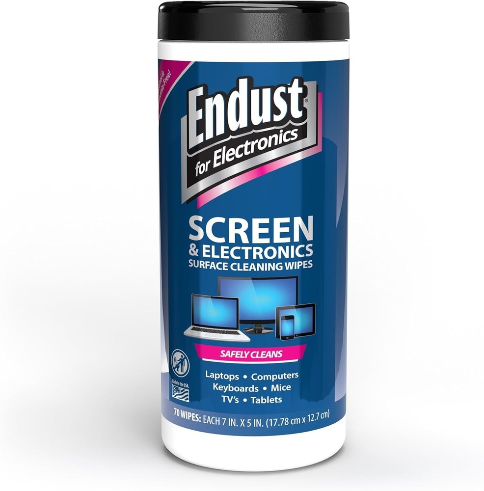 70 Pack Screen & Surface Cleaner Wipes - Gentle Streak-Free Electronics Solution