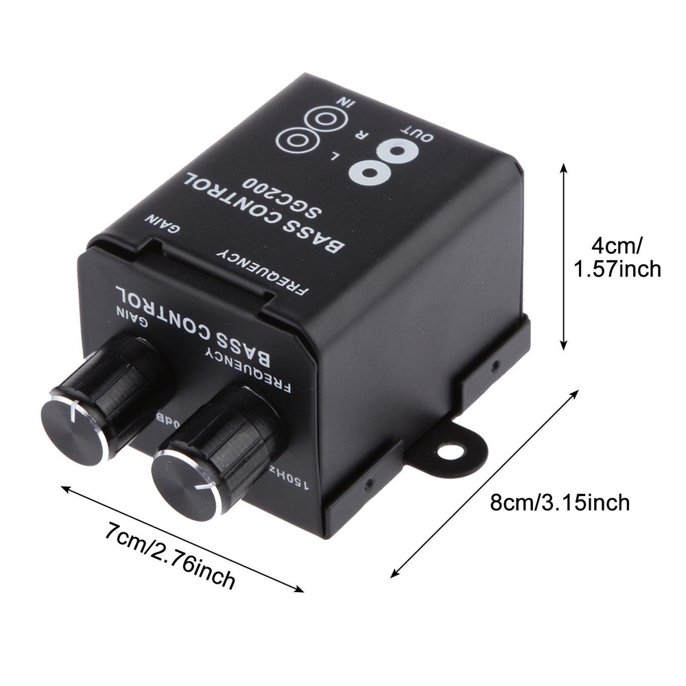 1 Piece Replacement RCA Bass Control, Audio Circuit