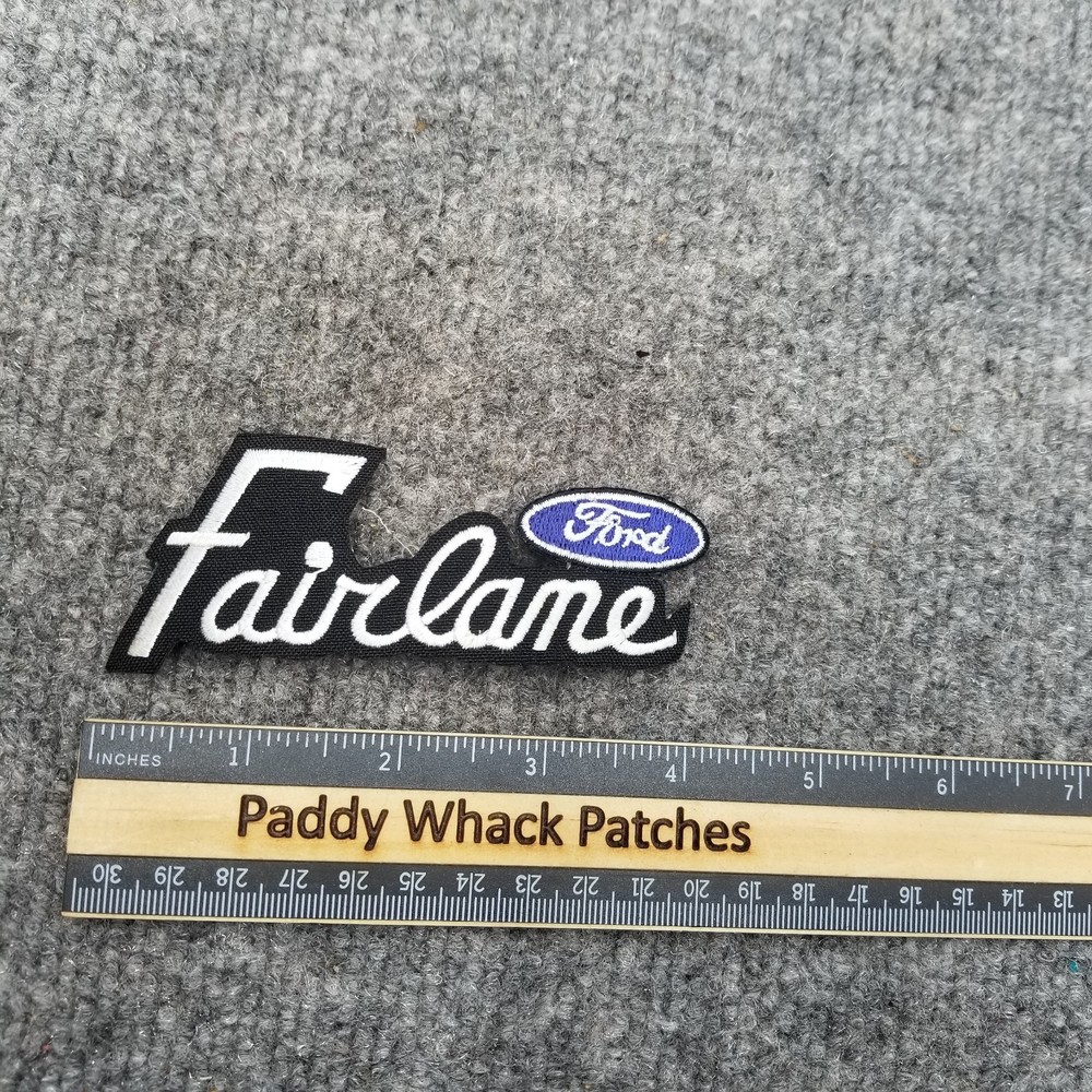Ford Fairlane Patch Car Auto Racing AB9