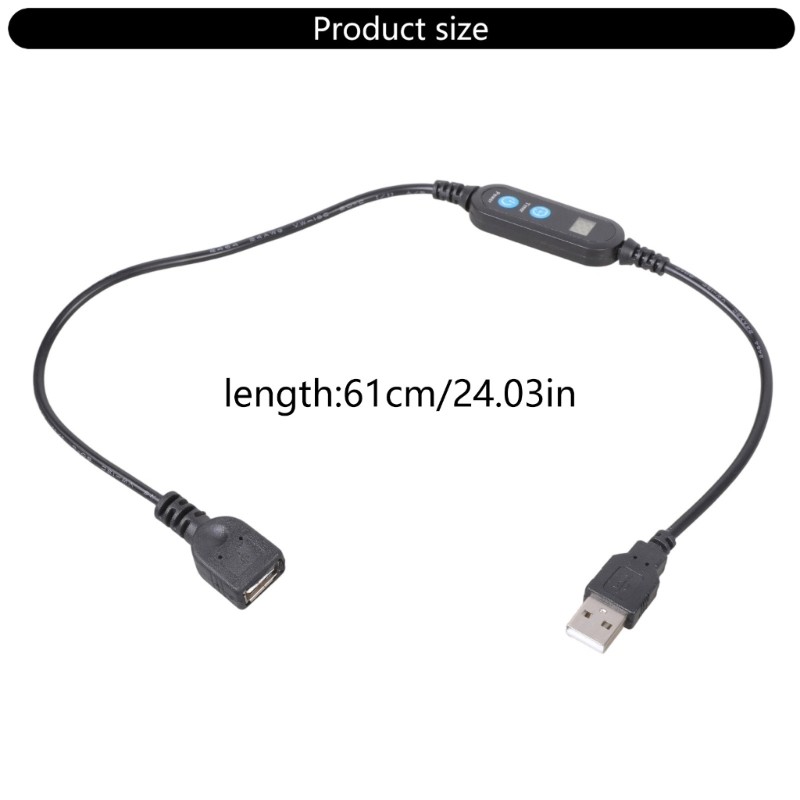 Time Presetable USB Timer Cord Energy Saving For Kitchen Appliances Use