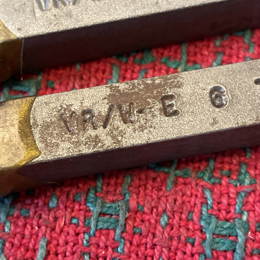 3/8 lathe tool Bits Carbide Tip NOS 2pc