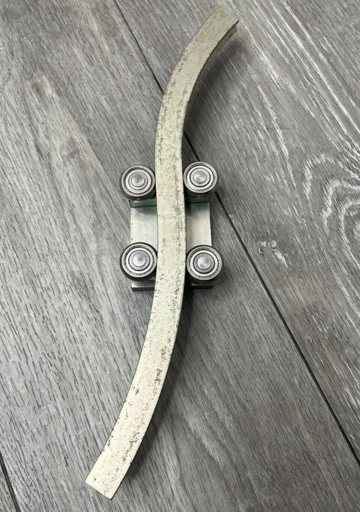 S-Shaped Compact Linear Rail Guide System w/Sliders (Part# Unknown)