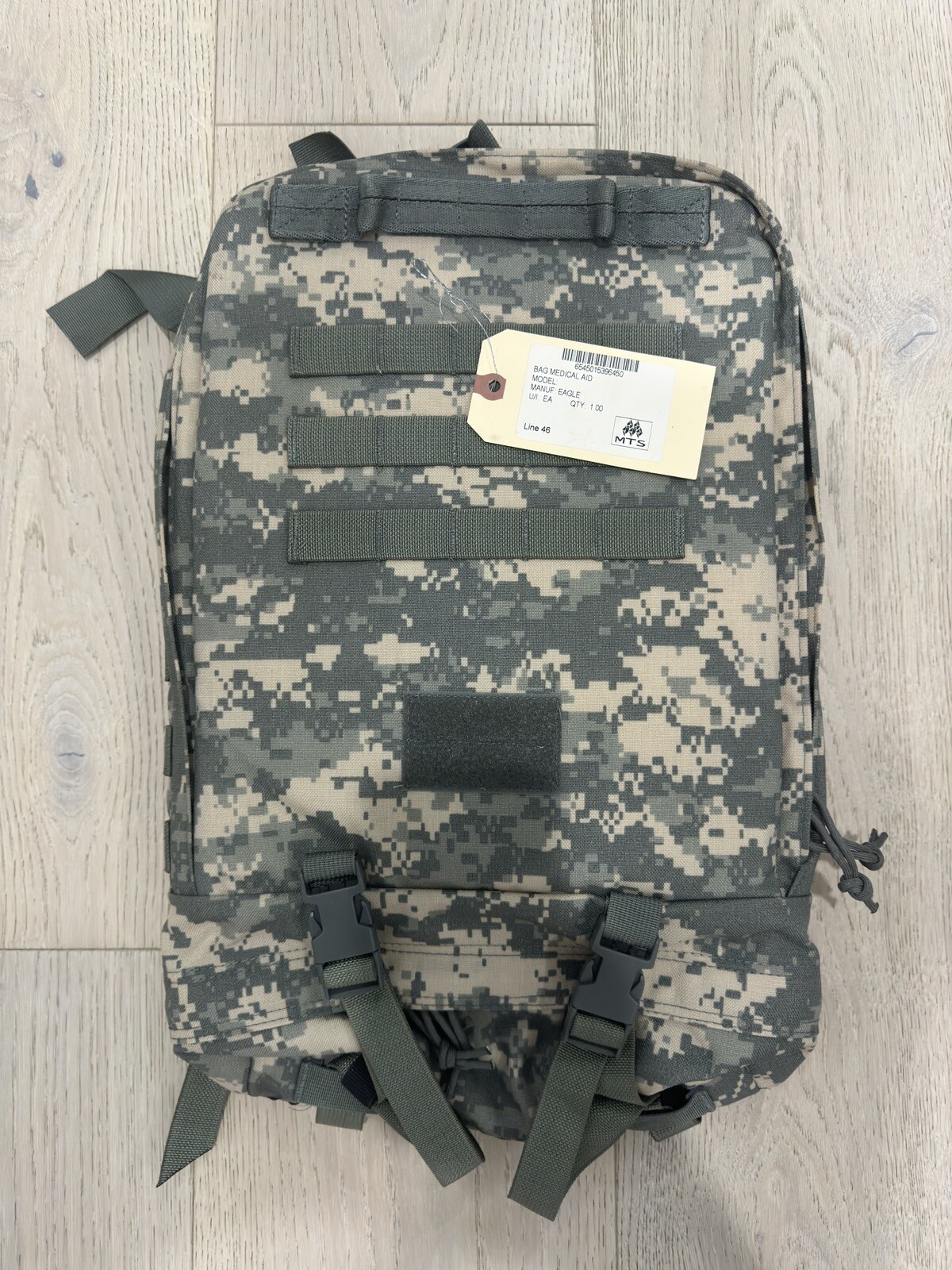 Eagle Industries Complete TACCOPS TSSI M9 Assault Medical Pack ACU Aid Bag