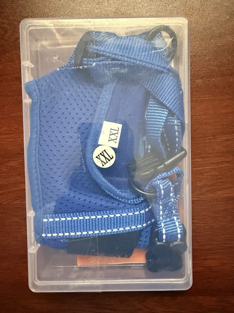 Dog muzzle XXL Blue Soft