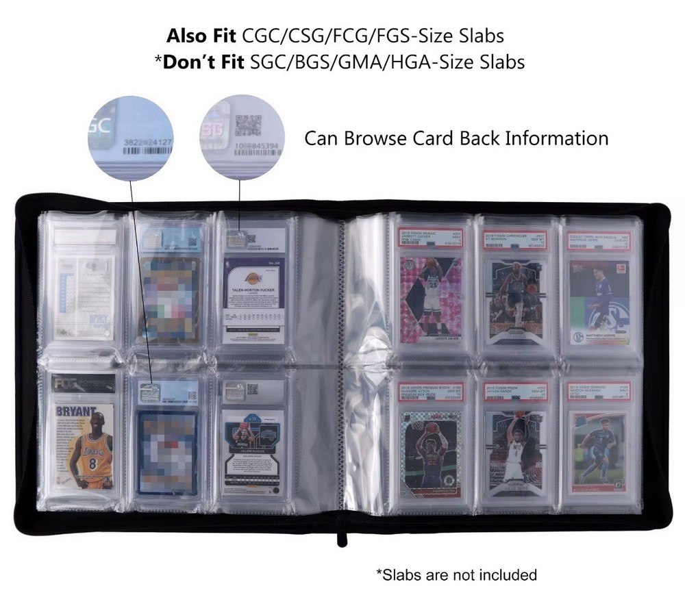 PSA Graded Card Binder 60 ct