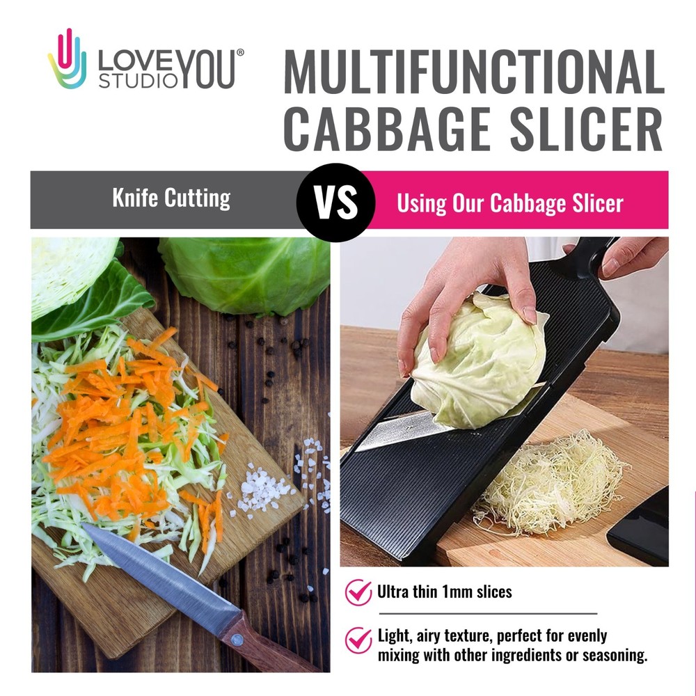 Cabbage Slicer Smart Ultra-Thin - 0.04 inch Professional Thin