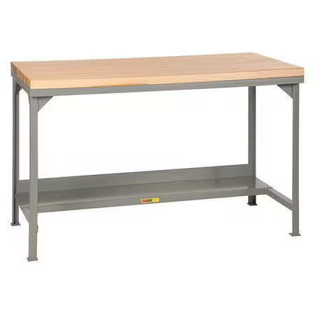 Little Giant Wsj2-3060-36 Workbench, Butcher Block, 60" W, 30" D