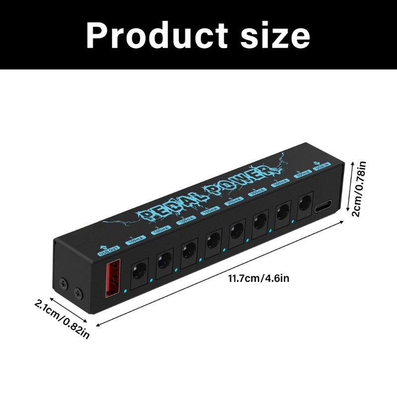 Advanced 8 Channel Effects Controller With Electromagnetic Shielding For Stage