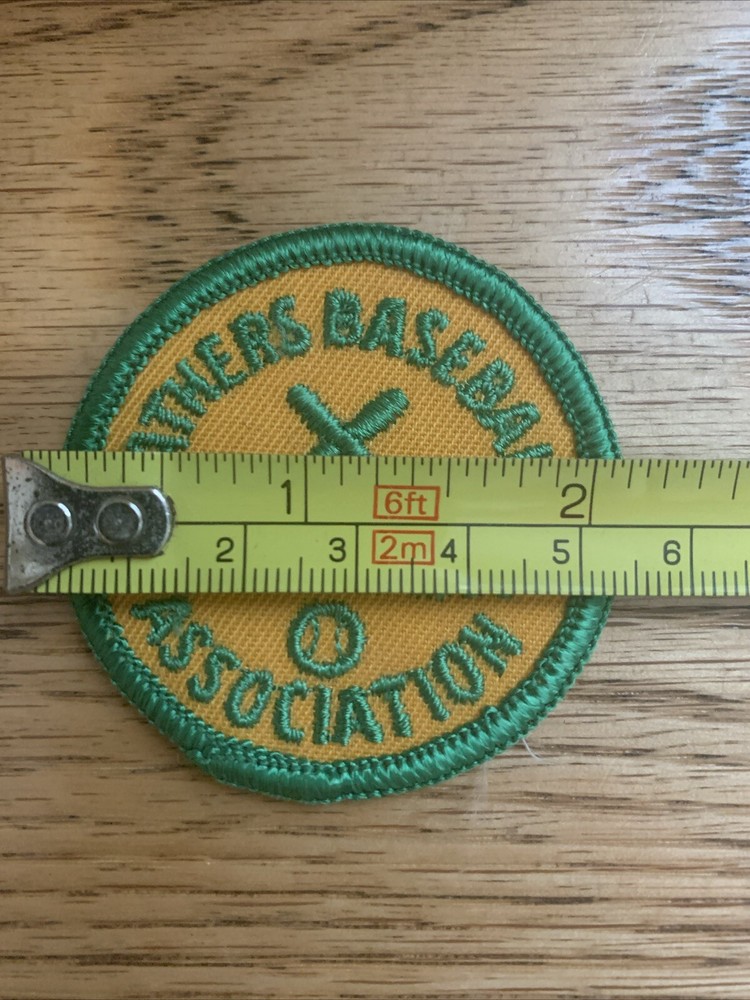 Vintage Hamden CT Fathers Baseball Association Patch