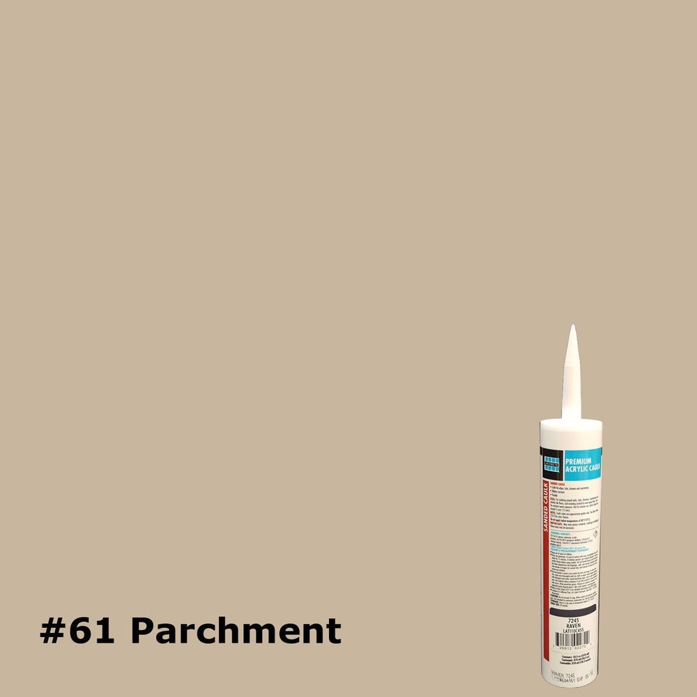 Sanded Caulk #61 Parchment 10.5oz