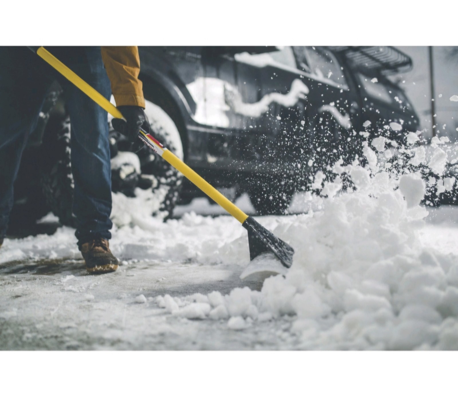 The SnowPlow Snow Pusher, 30in.W, Model# 50530