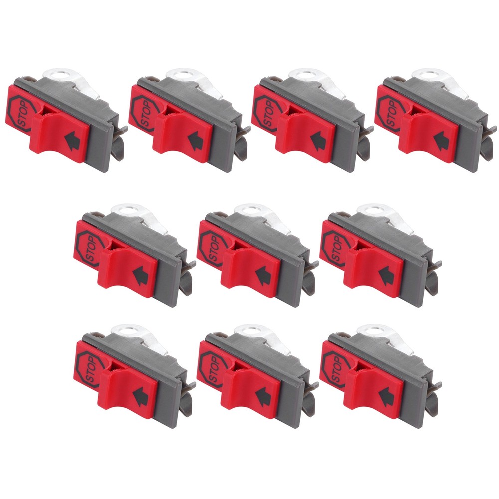 10Pcs On Off Stop Switch Replacement For Chainsaw Garden Tools