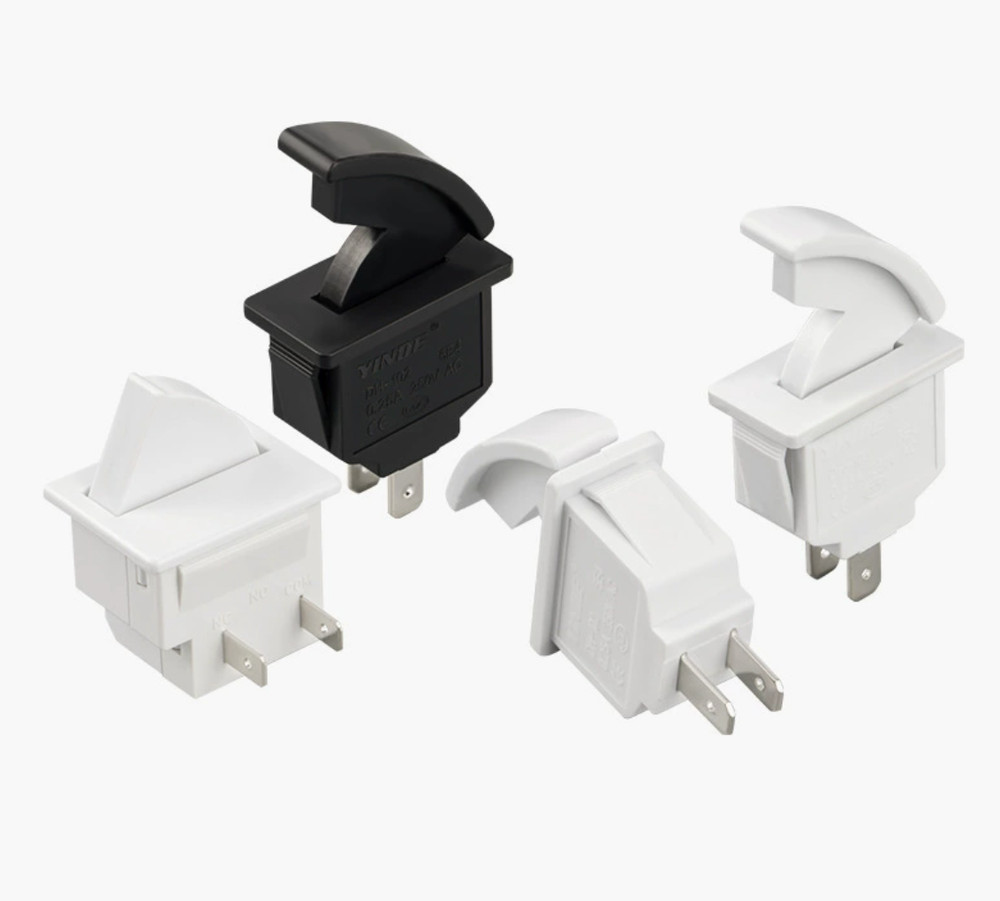 DH-102 White Refrigerator Door Light Switch