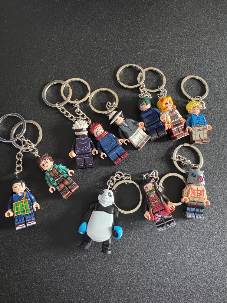 Custom Anime Keychain Minifigures