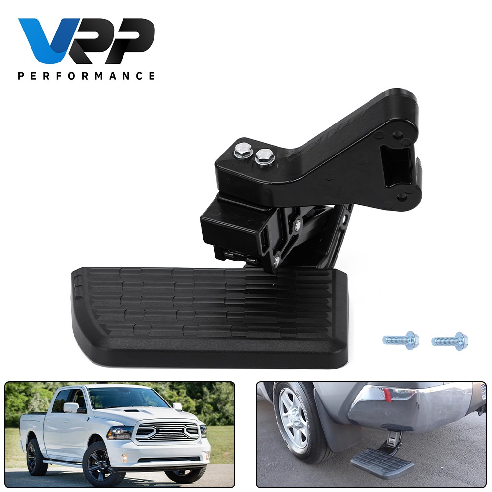 Rear Tailgate Bed Side Step Retractable Bumper Step For Ram 1500 2500 3500 Dodge