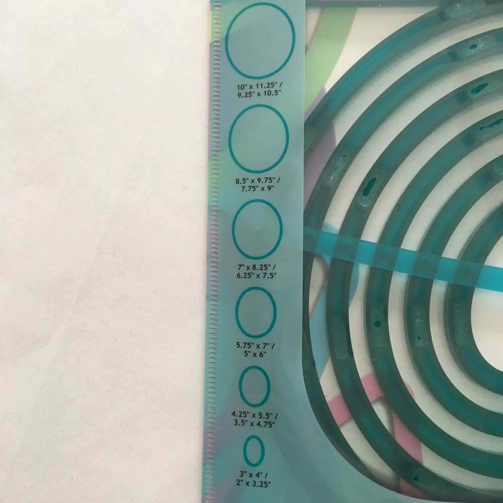 Tonic Studios Shape-Mate System - 6 Oval Shapes - 754A - NEW