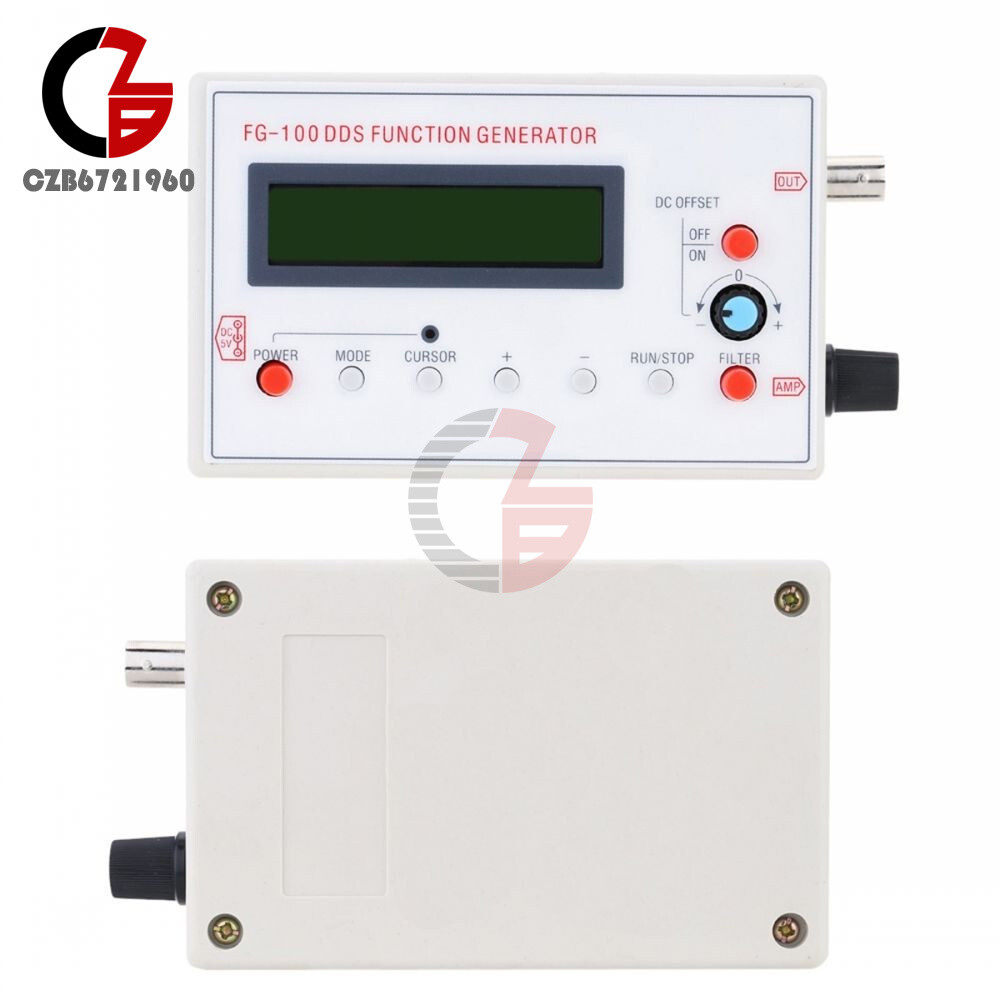 DDS Function Signal Generator Sine Triangle Square Wave Frequency 1HZ-500KHz Kit