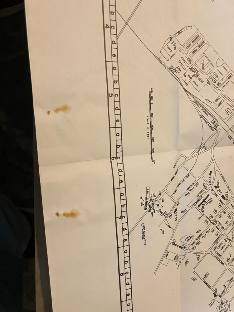 Eglin Air Force Base Florida Map 1964