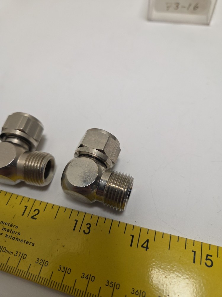 Binks 73-16 90° Elbow Fitting Lot Of 4