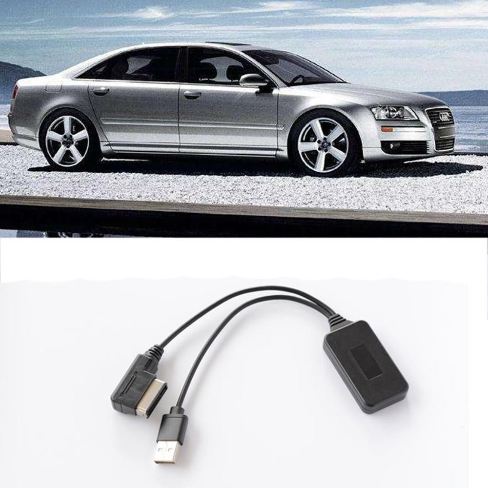 Bluetooth USB AUX Audio Cable Adapter Wireless Module For Audi A4 A5 A6 A8 Q7 D