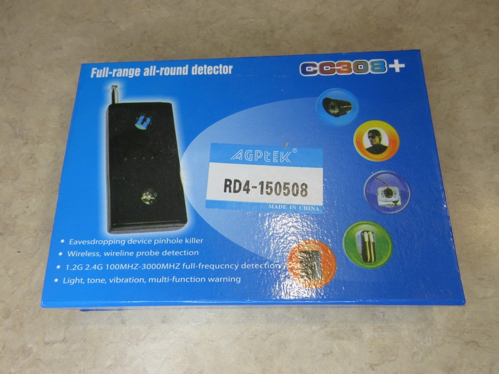 Full-Range All-Round Detector CC308+. Eavesdropping device. Pinhole killer.