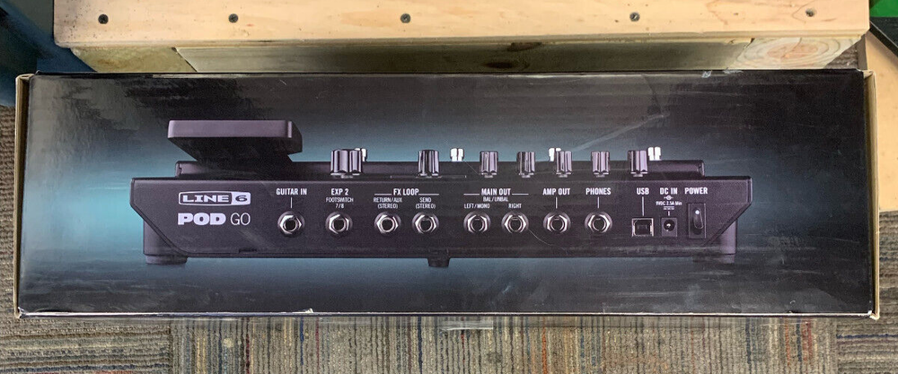 Pod Go Line 6 Portable Professional Guitar Processor